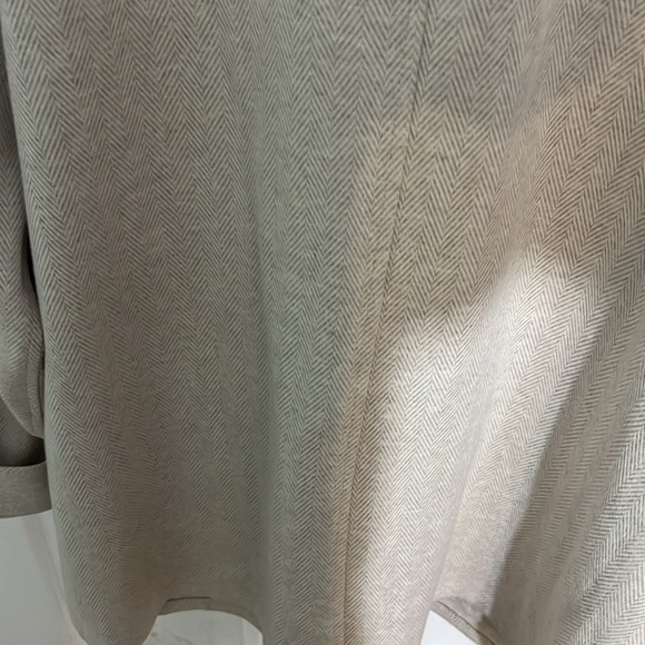 Lands End Herringbone shirt jacket - Picture 11 of 12